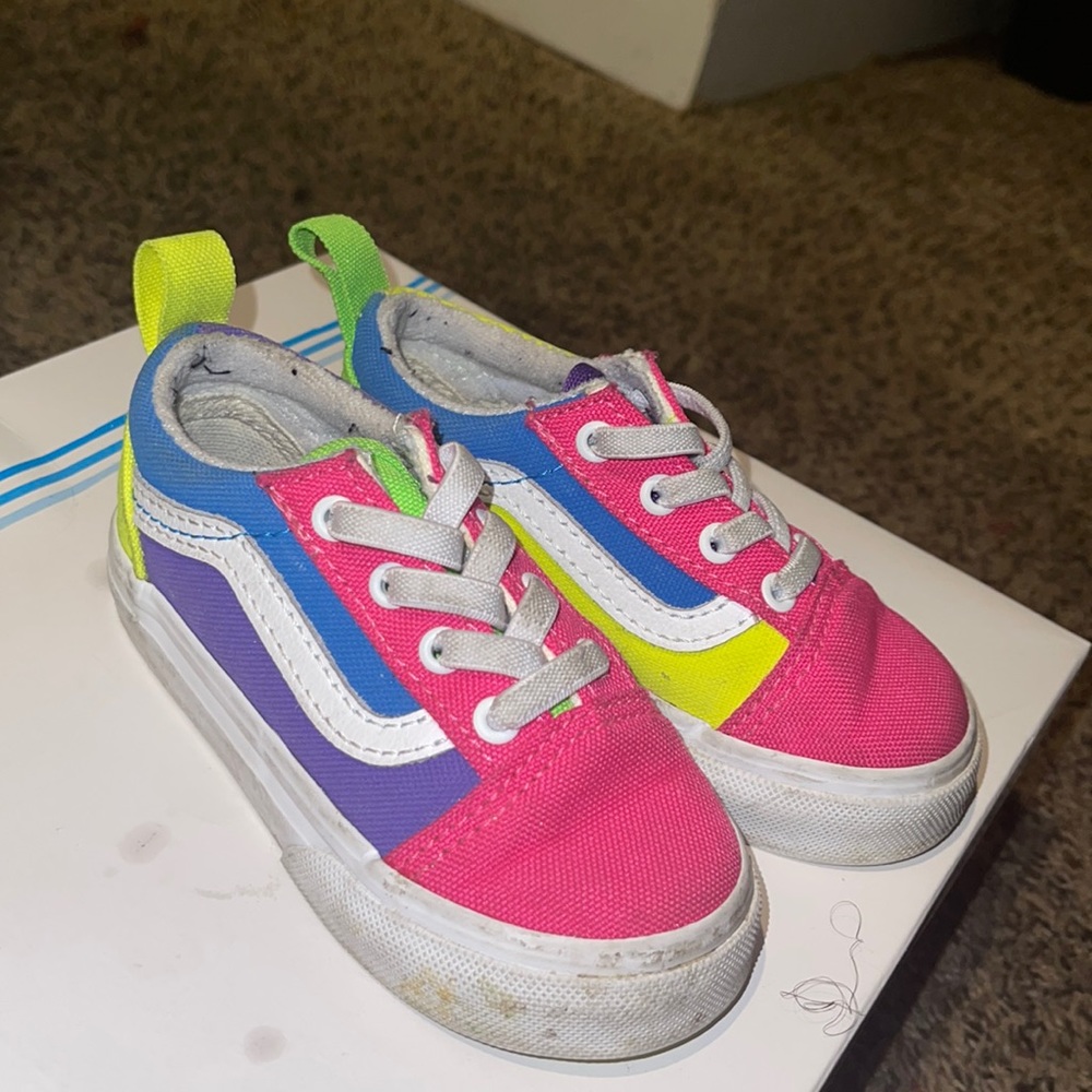 Multicolored Vans